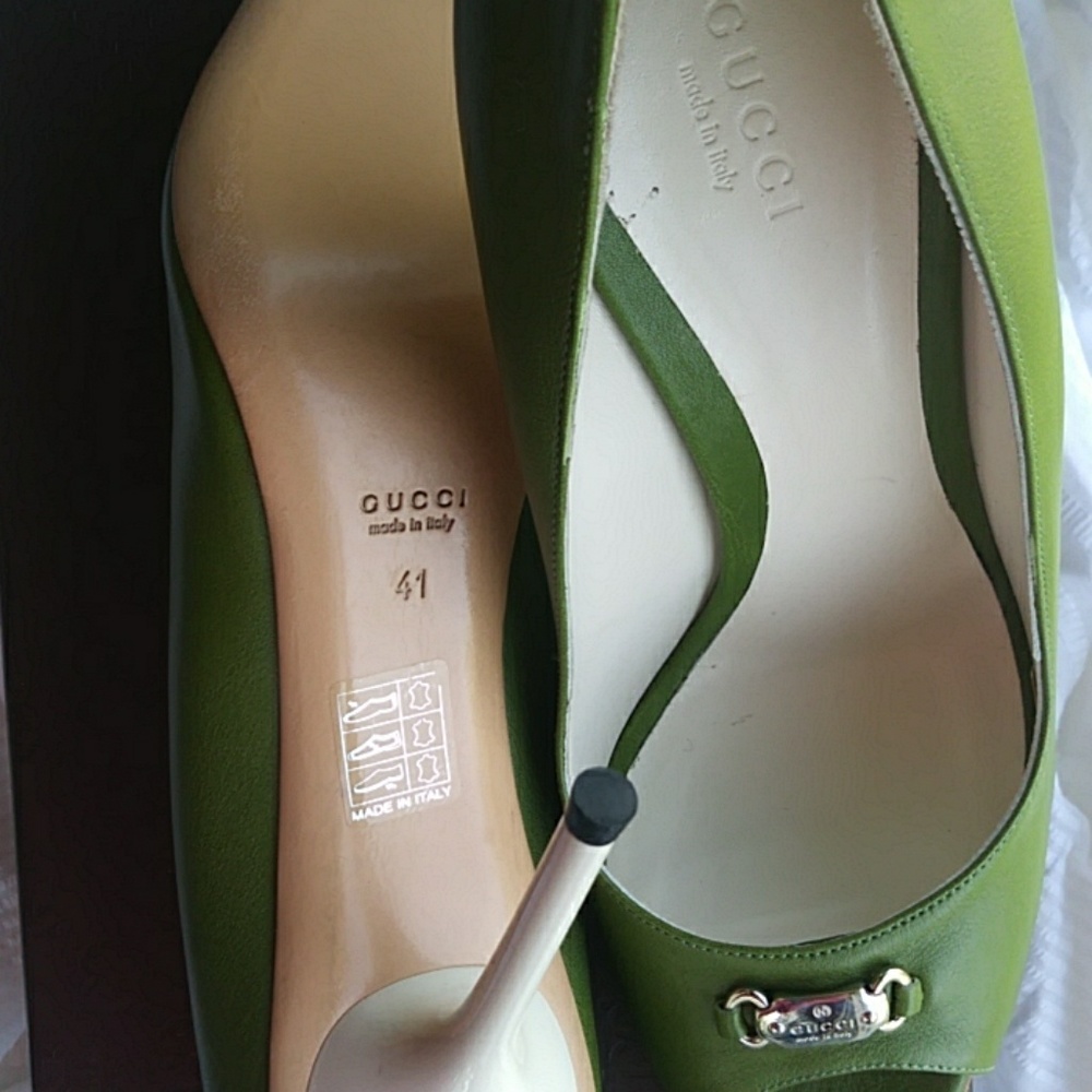 👡Authentic Gucci NWOT Stiletto Heels - Picture 4 of 6